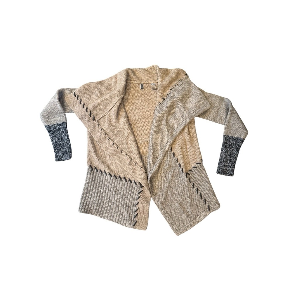 Buckle BKE Cardigan Tan Sweater‎ Womens Sz L